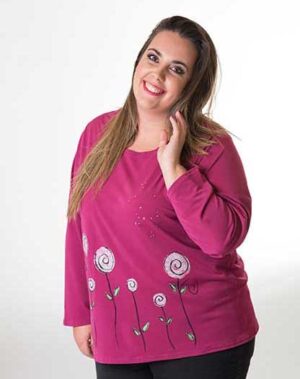camiseta-rosa-chicle-fucsia